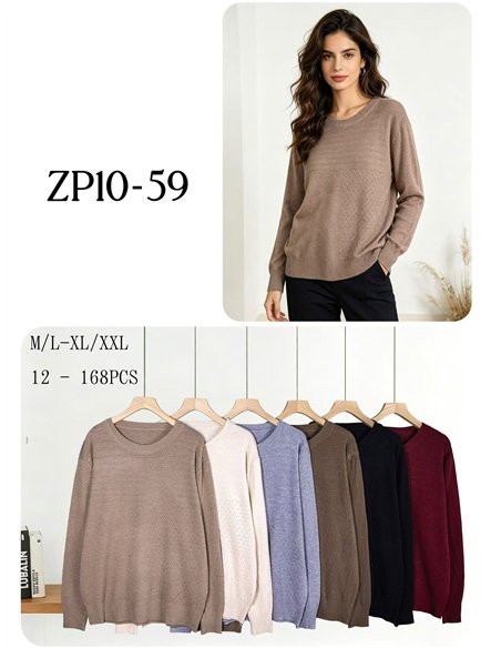 pull oversize géométrique