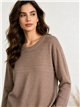 pull oversize géométrique