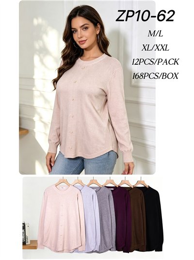 Oversized Button-Down-Pullover 2