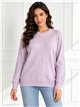 Oversized rhinestone centre panel sweater