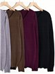 Jersey amplio trenzado cuello pico