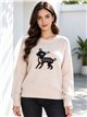 Jersey ciervo jacquard