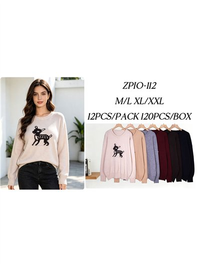 Jersey ciervo jacquard 2