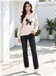 Jersey ciervo jacquard