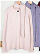 Conjunto jersey trenzado y bufanda