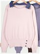 Jersey cuello camisero de cuadros