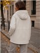 Parka con cappuccio e tasche cargo
