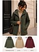 Parka gommato con cappuccio