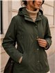 Parka gommato con cappuccio