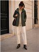 Parka gommato con cappuccio