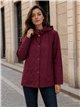 Parka gommato con cappuccio