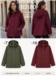 Parka gommato con cappuccio
