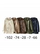 Parka impermeabile con effetto metallico