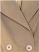 Trench imbottito con cintura