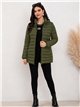 Cappotto imbottito con cappuccio