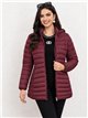 Cappotto imbottito con cappuccio