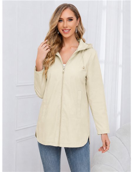 Parka reversibile con cappuccio