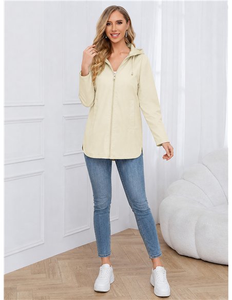 Parka reversibile con cappuccio