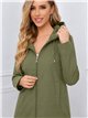 Parka reversibile con cappuccio