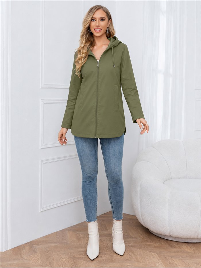Parka reversibile con cappuccio