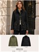 Giacca utility con vita regolabile