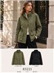 Giacca utility con vita regolabile