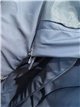 Parka con cappuccio e cerniere