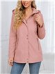 Parka con cappuccio e cerniere