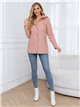 Parka con cappuccio e cerniere