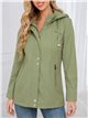 Parka con cappuccio e cerniere