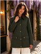 Parka utility con colletto in velluto a coste