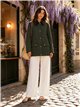 Parka utility con colletto in velluto a coste