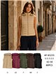 Gilet imbottito con cappuccio