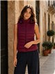 Gilet imbottito con cappuccio
