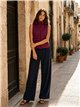 Gilet imbottito con cappuccio