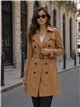Trench lungo con cintura