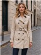 Trench classico con cintura