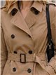 Trench classico con cintura