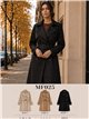 Trench lungo con cintura
