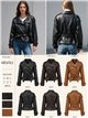 Trench coat in similpelle