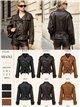 Trench coat in similpelle