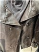 Trench coat in similpelle