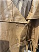 Trench coat in similpelle