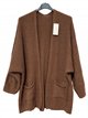 Oversize-Strickcardigan mit Taschen