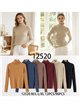 Jersey cuello vuelto trenzado