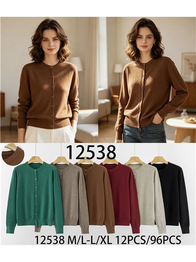 Einfacher Feinstrick-Cardigan 2