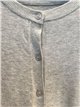 Einfacher Feinstrick-Cardigan