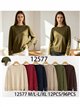 Jersey cuello redondo puño botones