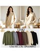 Relaxed high neck sweater