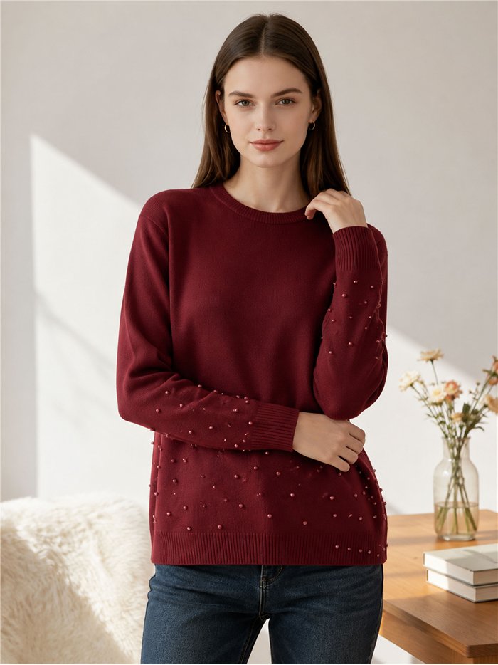 Jersey detalle perlas